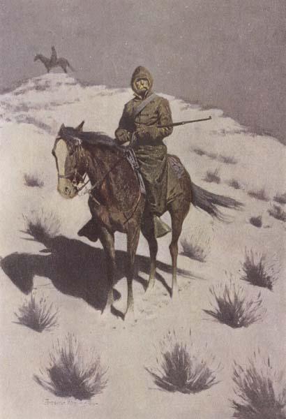 Frederic Remington The Cossack Post (mk43) France oil painting art